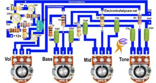 Bass tone circuit board