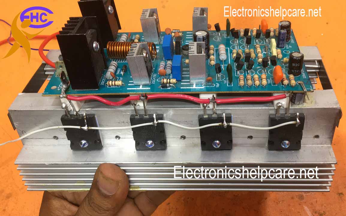 Driver circuit for transistor amplifier