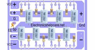 how to amplifier circuit diagram using transistor