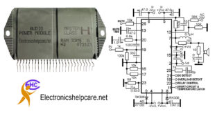 Amplifier circuit diagram using RSN33M5