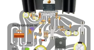 100 watts amplifier circuit board.