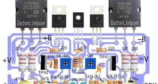 DIY driver circuit diagram.