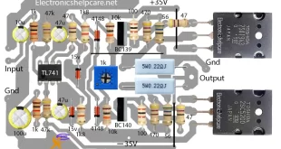 Diy amplifier circuit using transistors