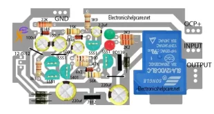 Speaker protection circuit diagram