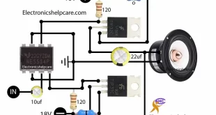 mini amplifier circuit diagram