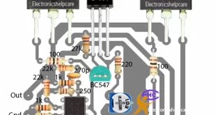 DIY amplifier circuit using MOSFET
