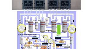 Transistor amplifier circuit diagram