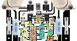 Transistor amplifier circuit using MJE15003 and MJE15004 (2)