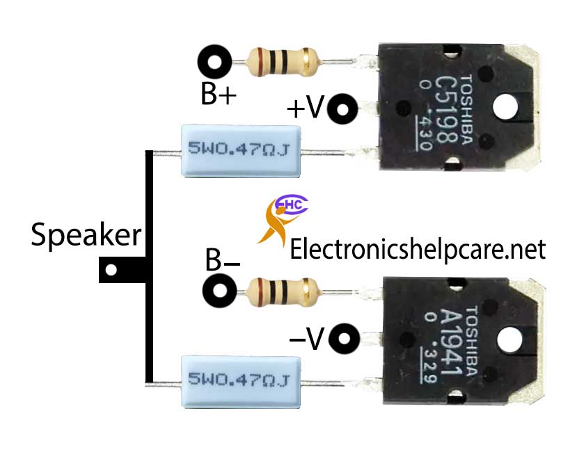 amplifier driver circuit diagram - Electronics Help Care