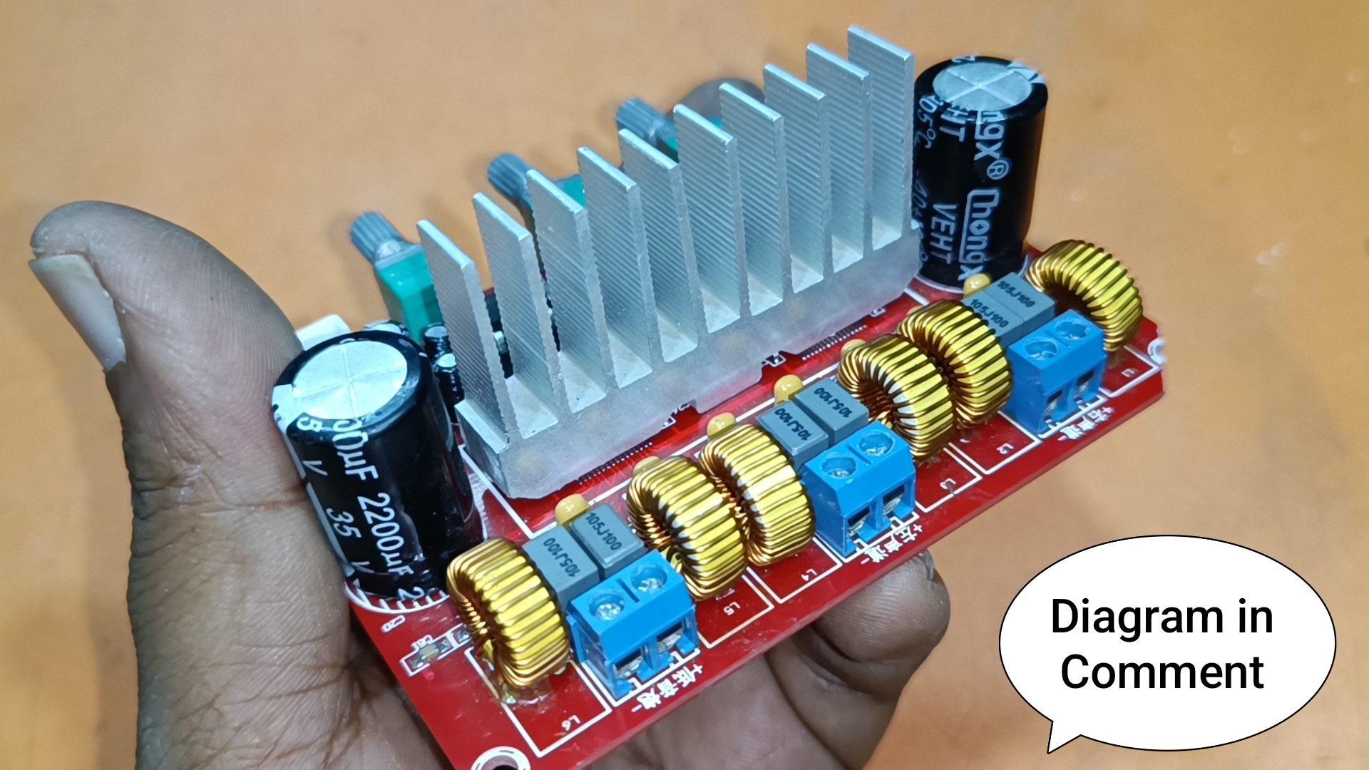Class d amplifier circuit diagram using IRF250N - Electronics Help Care